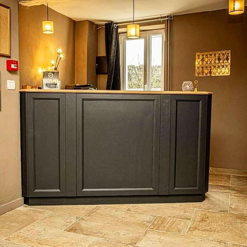 Hotel Restaurant Le Lachens La Bastide  Екстер'єр фото